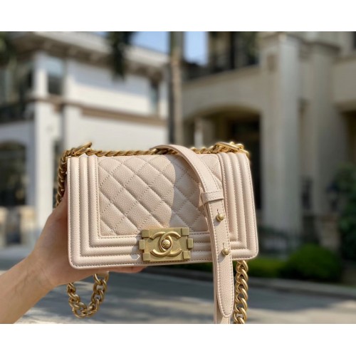 Chanel Boy Bag CBBOYBEIGE3277